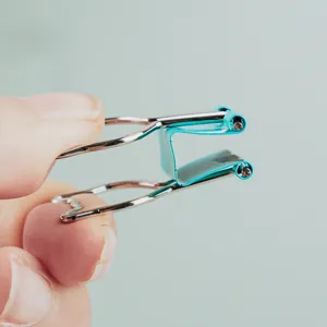 Cute cat metal binder clip for office school stationery, colorful paper clamp memo note holder