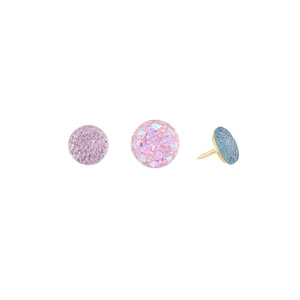 Set di puntine decorative in cristallo spilli scintillanti per bacheca di sughero