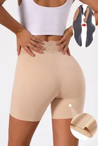 Pantaloncini modellanti vita alta pancia piatta senza cuciture slip push up donna sexy