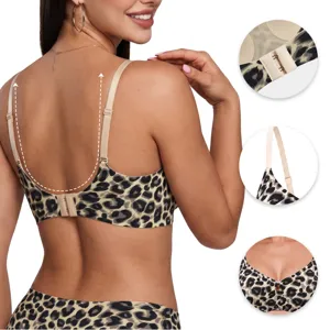 Women's Seamless Wireless Jelly Bra Comfortable Breathable Lift Up Push Up Bralette Underwear