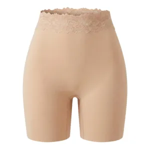 Pantaloncini modellanti vita alta pancia piatta in seta di ghiaccio traspiranti donna