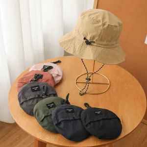 Waterproof sun bucket hat quick dry outdoor hiking packable fishing hat for travel and sports
