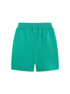Short pour Garçons en Coton Avec Broderie de Véhicule d'Ingénierie Dessin Animé Enfants Été Décontracté Cordon Respirant Confort Bas