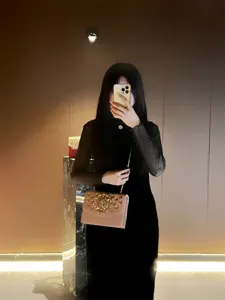 Sac à bandoulière chic en strass pour femmes, sac de soirée élégant avec détails étincelants.