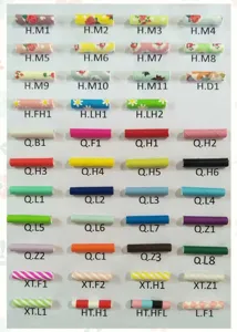 Colorful paper straws set, assorted patterns and solid colors for party drinks and events.
