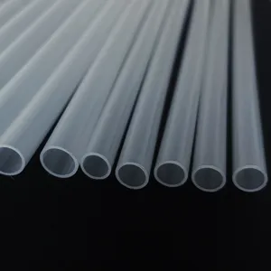 Reusable Plastic Drinking Straws Clear Hard Thickened Tubes For Milk Tea Daily Home Kitchen