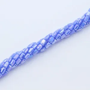 3x5mm γυάλινες κρυστάλλινες κυλινδρικές χάντρες για DIY βραχιόλια κολιέ κοσμήματα