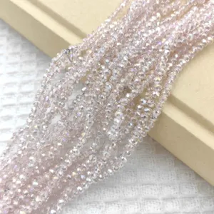 3mm glinsterende kristal gefacetteerde kralen voor prachtige DIY sieraden maken detail