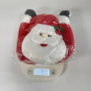 Weihnachtsfest Weihnachtsmann Vorhang Schnalle Plueschspielzeug Dekoration Zubehoer