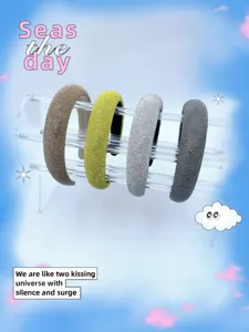 Thickened sponge rhinestone headband sparkly crystal hair hoop luxury fashion hair accessories
