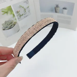 Fashion rhinestone headband sparkling crystal hair hoop elegant daily wear sparkling hair accessories
