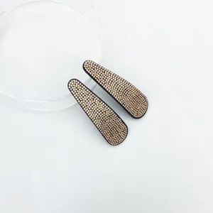 Rhinestone hair clips for women sparkling crystal snap hair accessories side bobby pins