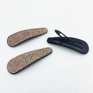 Sparkly rhinestone hair clip set, elegant side BB clip for women and girls daily styling.