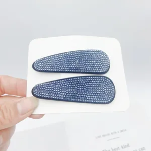 Sparkling Rhinestone Hair Clip Waterdrop Side Barrettes Hair Styling Accessories For Women Girls Hair Jewelry