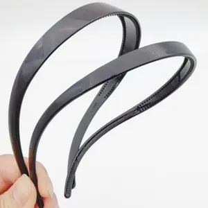 Minimalist Plastic Resin Hair Band Anti-Slip Teeth Headband DIY Hair Accessories For Women Unisex Daily Hair Styling Tool