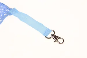 Breathable pet hammock detail strap and metal hook accessory for small cats and dogs.