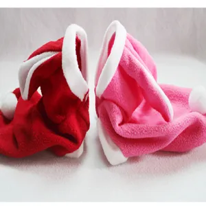 Cute pet rabbit costume dog clothes christmas autumn winter warm fleece apparel 1pcs
