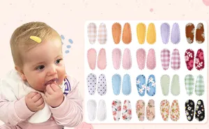 Mini barrettes à cheveux en tissu pour enfants jolies pinces mignonnes pour bébé accessoires