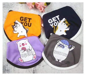 Chaleco de verano de malla transpirable para perros y gatos pequeños, lindo estampado.
