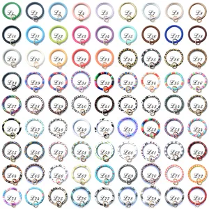 Stijlvolle PU Lederen Sleutelhanger Armband Luipaard Slangenprint Ring Sleutelhanger Leuke Tassenaccessoires Voor Vrouwen