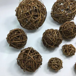 Natural vine balls for floral arrangements, Christmas decor, and rustic home styling details.