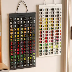 Filz Spielzeugauto Aufbewahrung Hängende Tasche Wandmontage Multi-Grid Display Organizer Für Miniaturautos Kinderzimmer Heimdekoration