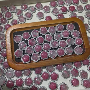 Perline di pietre preziose forma fiore accessori fai da te agata fiore di ciliegio ciondolo