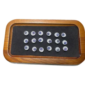 Accessori per gioielli DIY in tanzanite naturale perline forate fornitura all'ingrosso