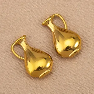 Goldene Krug Form Anhänger Charm für Halskette Armband DIY Schmuck Zubehör Detailansicht