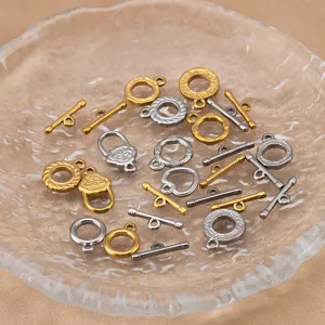 Stainless steel OT clasps toggle rings and T bars DIY bracelet necklace jewelry finding accessories