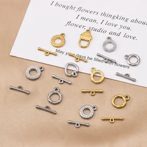 Stainless Steel OT Toggle Clasp Jewelry Findings for DIY Bracelet Necklace Making