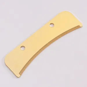 Lame de rechange pour peigne de toilettage, tête de coupe métallique pour poils de chien.