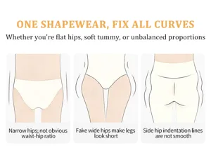 High waist shapewear for women tummy control butt lifter breathable body shaper postpartum briefs.