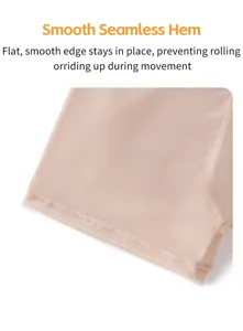 Atmungsaktive Mesh-Miederware Detailansicht mit glattem, nahtlosem Saum für perfekten Halt.
