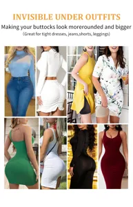 High waist tummy control shapewear butt lifter panty breathable shaping underwear