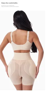 High waist tummy control shapewear for women breathable butt lifter briefs body shaper underwear