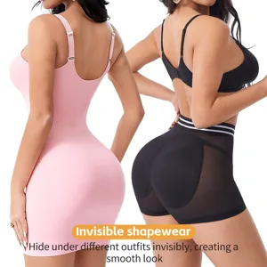 Damen Hohe Taille Miederslip Bauchweg Po-Löser atmungsaktive Netz Body Shaper.