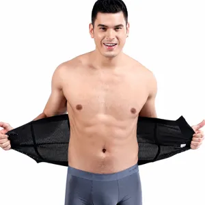 Men waist trainer belt for weight loss sports fitness tummy control abdominal binder.