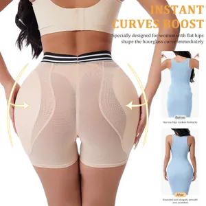 Améliorez votre silhouette avec ces shorty rembourrés et respirants pour fesses.