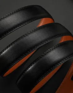 Men's automatic belt strap 3.5cm genuine leather strap replacement without buckle accessory fashion