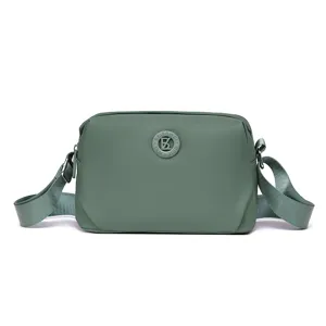 Freizeittasche Damen Nylon Umhängetasche leicht Sommer Schultertasche minimalistisch Alltag