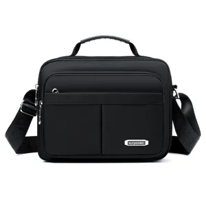 Herren multifunktionale Umhängetasche große Kapazität lässige Handtasche mit Griff