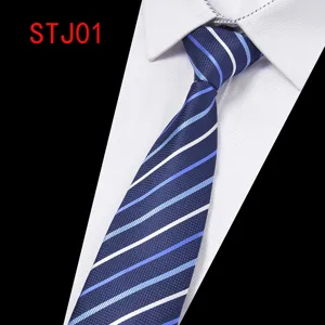 Men's Business Formal Polyester Silk Jacquard Retro Tie Wedding Party Suit Shirt Accessories Multi Style Necktie
