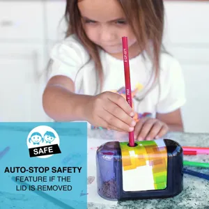 Temperamatite elettrico con funzione di arresto di sicurezza automatico per scuola
