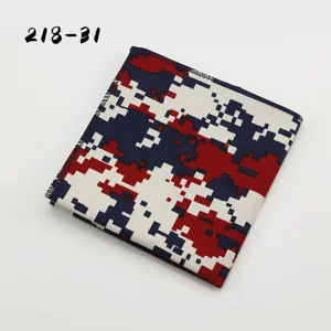 Heren outdoor vrije tijd pochet, digitale camouflage print mode Britse stijl stoffen zakdoek.
