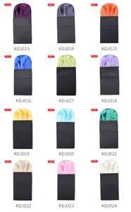 Borstzakje heren pak vooraf gevouwen zakdoek stippen motief diverse kleuren mooi.