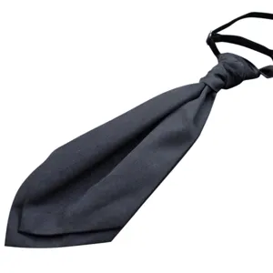 Black arrow tie for men wedding business suit casual fashion necktie accessory main view