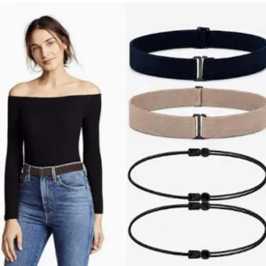 Bande de Raccourcissement de Chemise Réglable Polypropylène Ceinture Élastique de Serrage de Taille Crop Tuck Band Pour Ajustement de Vêtements