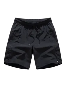Sommer Herren Wasserdicht Schnelltrocknend Badeshorts Amerikanischen Stil Surfen Strand Shorts Mit Taschen Und Kordelzug