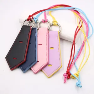 Multi-functional leather glasses strap holder, portable anti-loss neck lanyard for sunglasses.